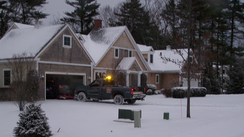 residential and commercial snow plowing and removal