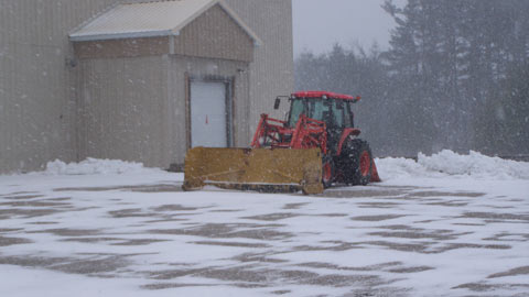 residential and commercial snow plowing and removal