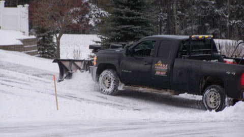 residential and commercial snow plowing and removal